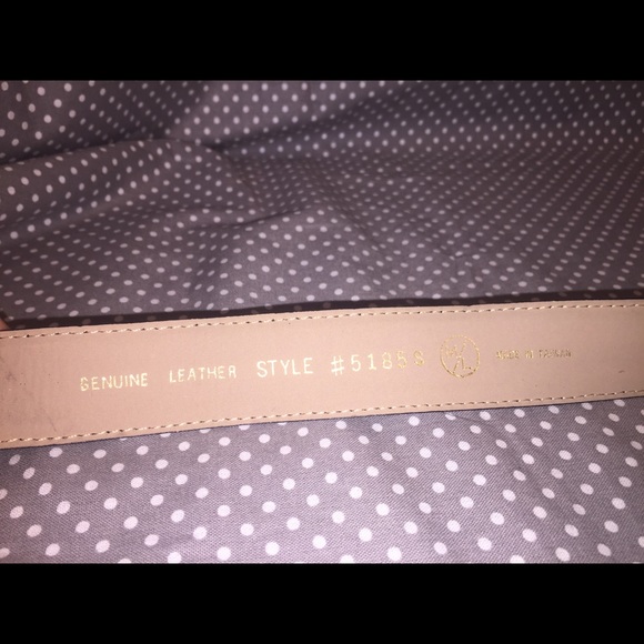 Vintage Snake Embossed Leather Belt w Clasp - Picture 8 of 8